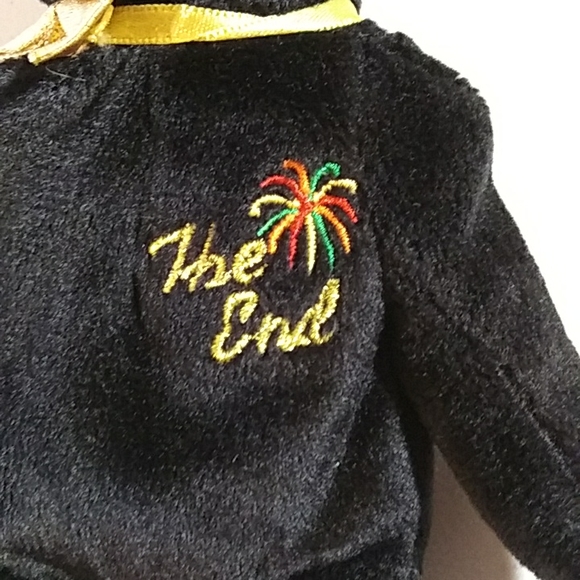Rare 1999 "The End" Black Beanie babies collection. NWT - Picture 5 of 12